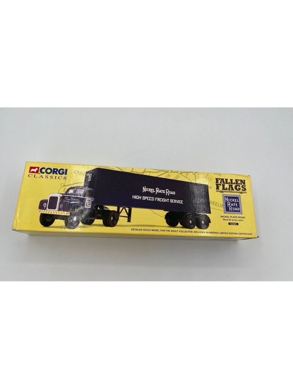 Corgi Classics Fallen Flags Nickel Plate Road High Speed Freight Service Diecast